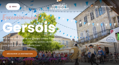 L'office de Tourisme d'Armagnac et d'Artagnan sort son nouveau site internet