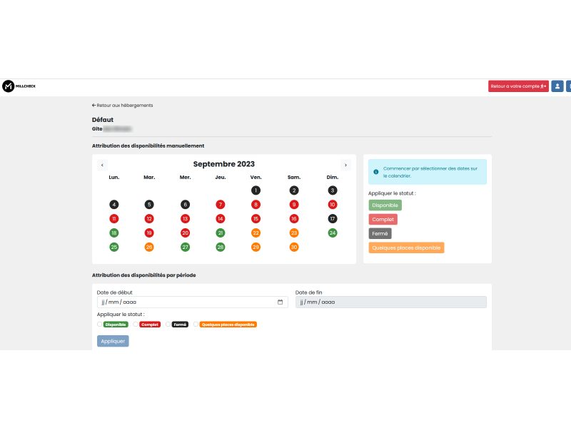 Millcheck, agrégateur de disponibilités hébergeurs